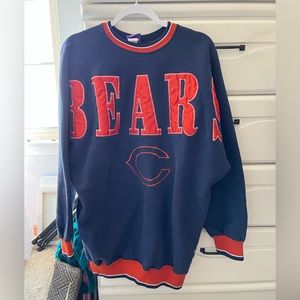chicago bears vintage crewneck